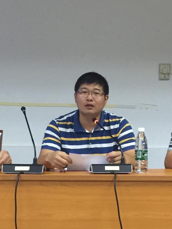 科研处陈平副处长讲话