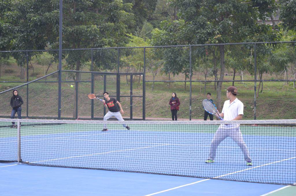 双打选手 默契配合